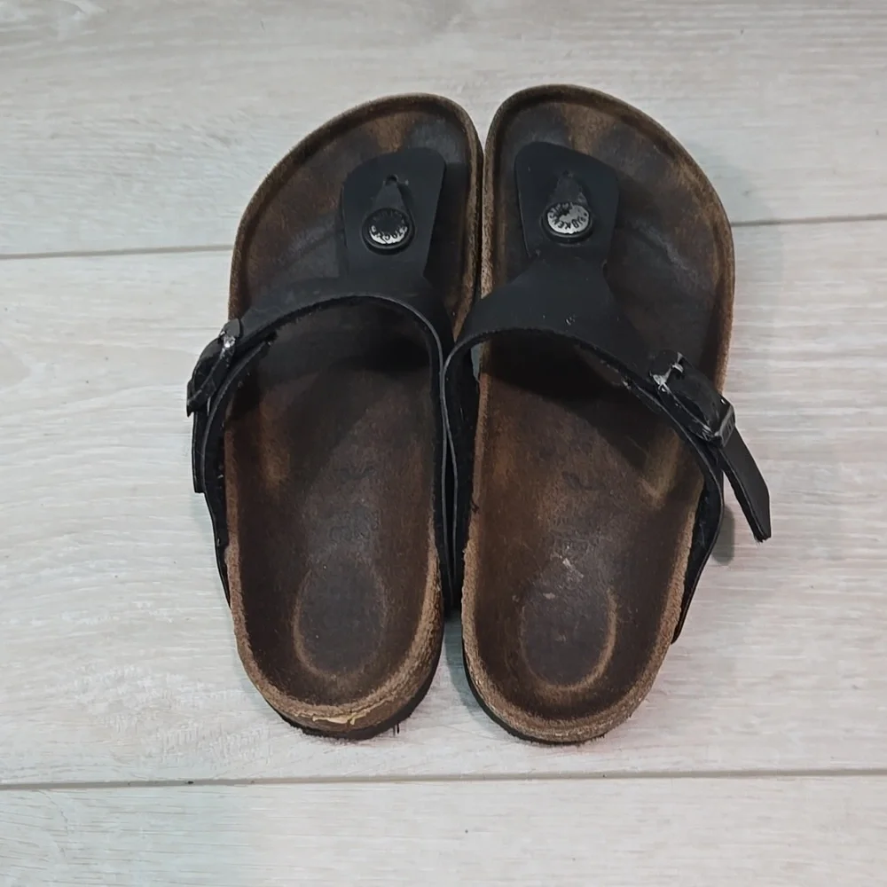 Birkenstock Kids Girls Thong Sandals Flats shoes sz 31/C12 Narrow